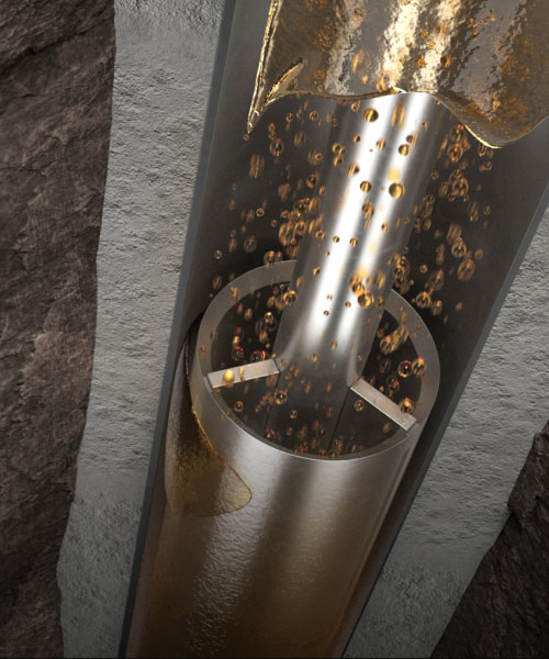 TOPS Top-Intake Packerless Downhole Separator